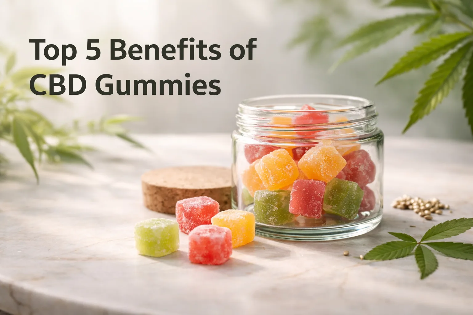 Top 5 Benefits of CBD Gummies